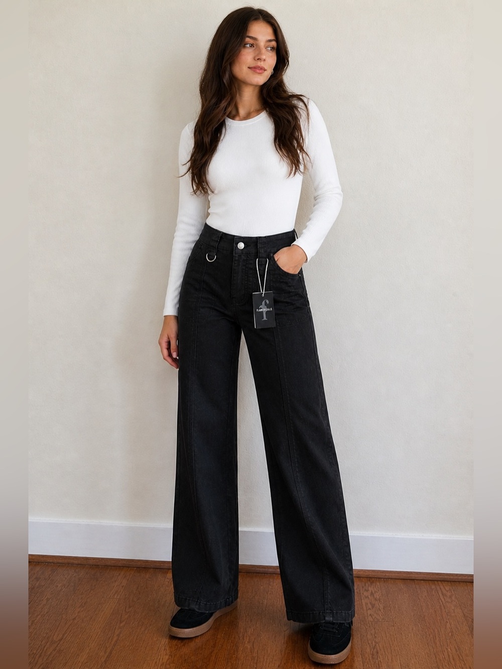 Flamingals Straight Leg Pants
